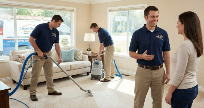 Carpet Cleaning Results